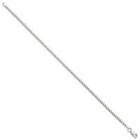 Sterling Silver 1.9mm Box Chain view 2
