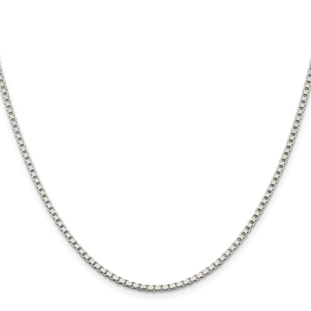Sterling Silver 2mm Box Chain (QBX040-36)