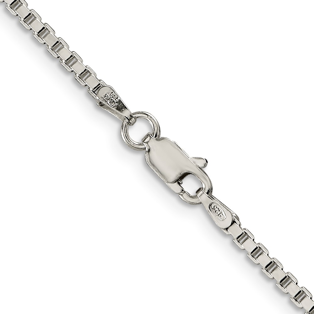 Sterling Silver 2mm Box Chain (QBX040-36)