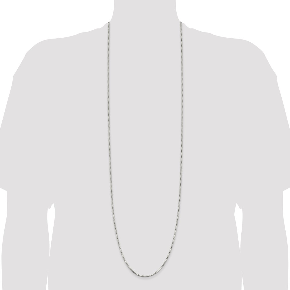 Sterling Silver 2mm Box Chain (QBX040-42)