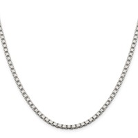 Sterling Silver 3.25mm Box Chain view 2