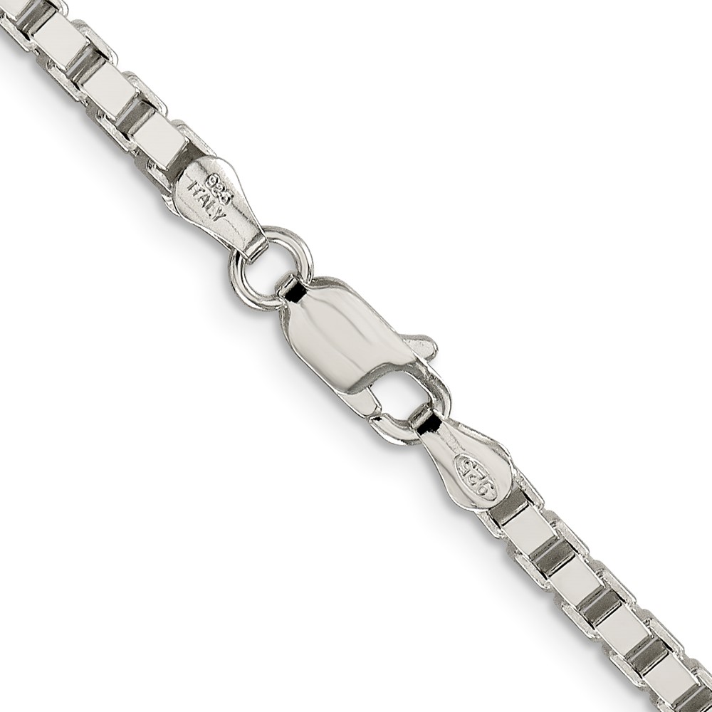 Sterling Silver 3.25mm Box Chain (QBX060-30)