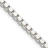 Sterling Silver 3.25mm Box Chain view 1