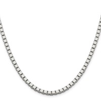 Sterling Silver 3.75mm Box Chain view 2