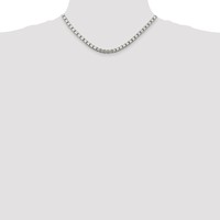 Sterling Silver 4.5mm Box Chain view 4