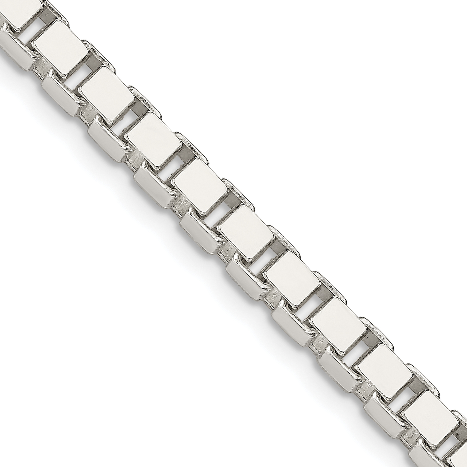 Sterling Silver 4.5mm Box Chain (QBX100-26)