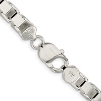 Sterling Silver 7mm Box Chain view 3
