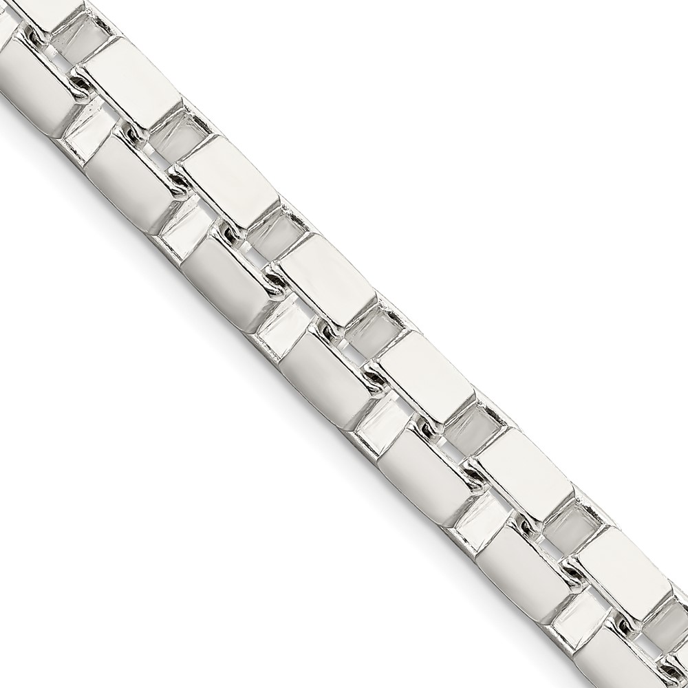 Sterling Silver 7mm Box Chain (QBX120-18)