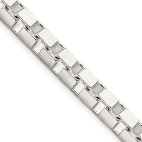 Sterling Silver 7mm Box Chain view 1