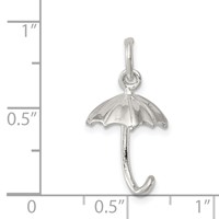 Sterling Silver Umbrella Charm view 3