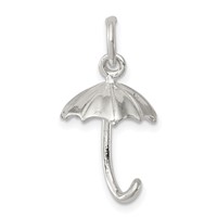 Sterling Silver Umbrella Charm view 1