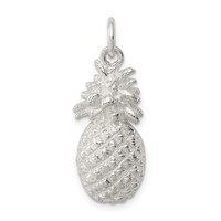 Sterling Silver Pineapple Charm view 1