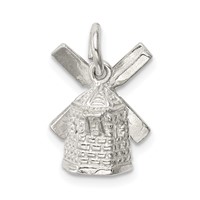 Sterling Silver Windmill Charm view 4