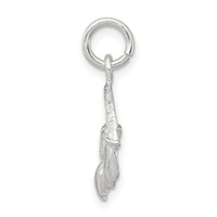 Sterling Silver Claddagh Charm view 2