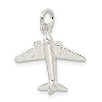 Sterling Silver Jet Charm view 5