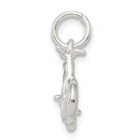 Sterling Silver Bicycle Charm view 2