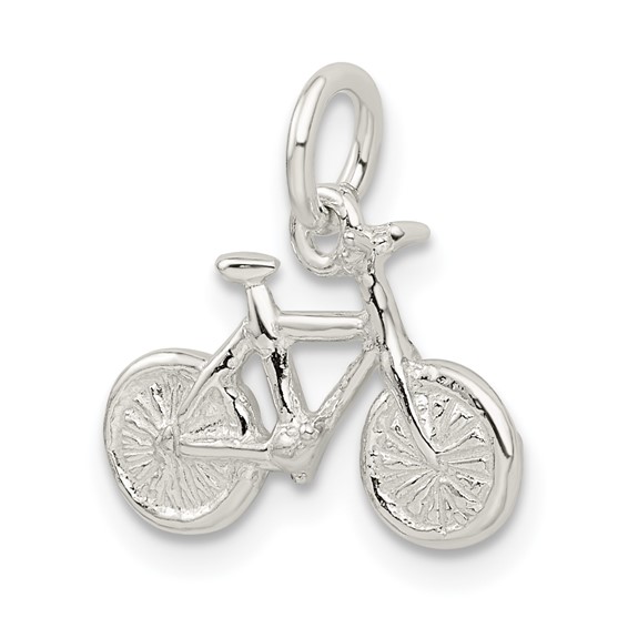 Sterling Silver Bicycle Pendants
