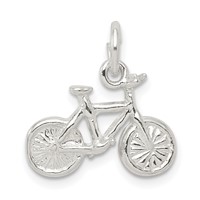Sterling Silver Bicycle Charm view 1