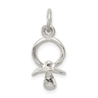 Sterling Silver Pacifier Charm view 4