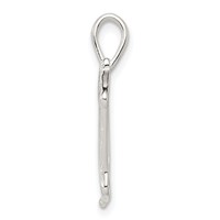 Sterling Silver Race Horse Charm view 2