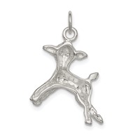 Sterling Silver Lamb Charm view 4