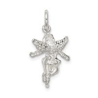 Sterling Silver Angel Charm view 4
