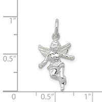Sterling Silver Angel Charm view 3
