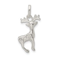 Sterling Silver Deer Charm view 3