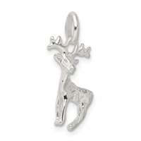 Sterling Silver Deer Charm view 5