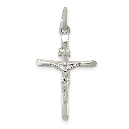 Sterling Silver Inri Crucifix Pendant