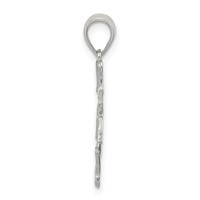 Sterling Silver Sports Soccer Player Girl Charm view 2