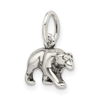 Sterling Silver Bear Charm view 5