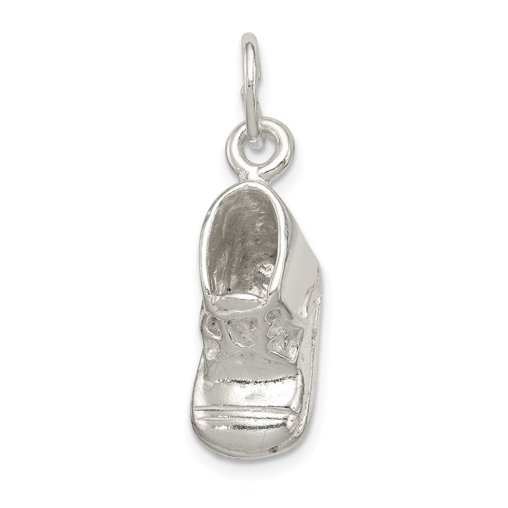925 Sterling Silver Baby Shoe Charm Pendant 0.99 Inch eBay