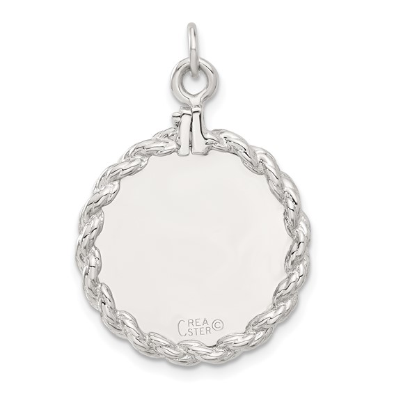 Sterling Silver To My Maid of Honor Disc Charm