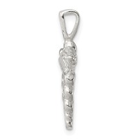 Sterling Silver Caduceus Charm view 2