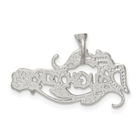 Sterling Silver Daughter Charm view 4
