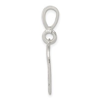 Sterling Silver Heart Sweet 16 Charm view 2
