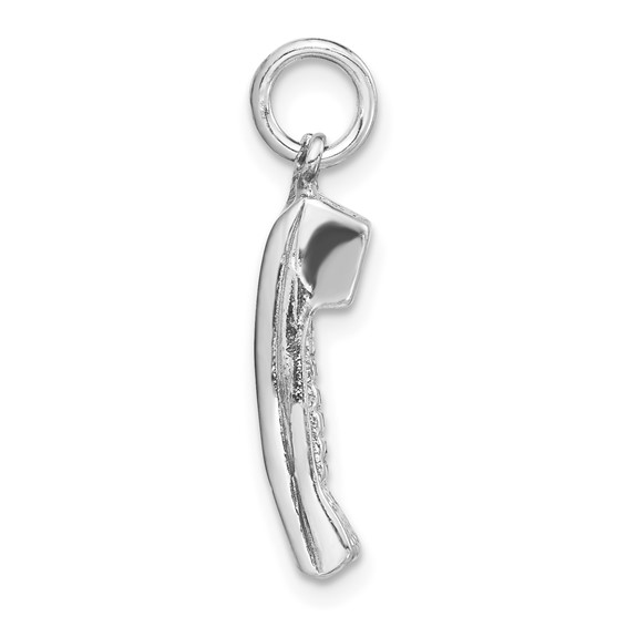 Sterling Silver Polished Cell Phone Charm