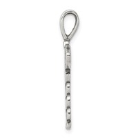 Sterling Silver Caduceus Charm view 2