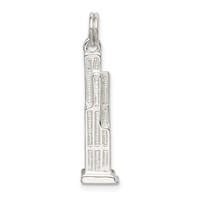 Sterling Silver Sears Tower Building Charm view 4