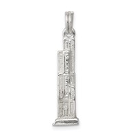 Sterling Silver Sears Tower Building Charm view 1