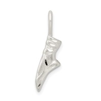 Sterling Silver Ballet Slipper Charm view 3