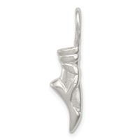 Sterling Silver Ballet Slipper Charm view 1