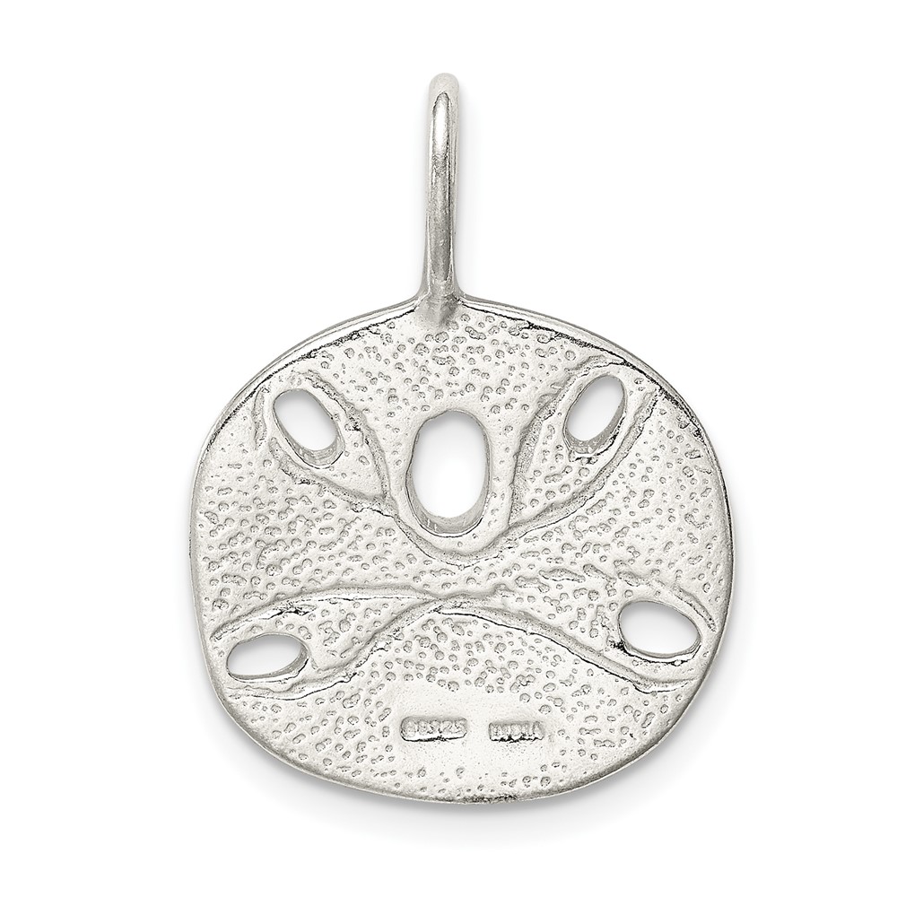 Sterling Silver Sand Dollar Charm (QC1646)