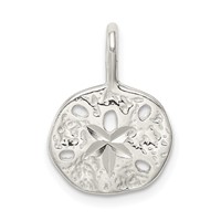 Sterling Silver Sand Dollar Charm view 4