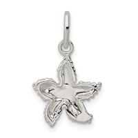 Sterling Silver Starfish Charm view 3