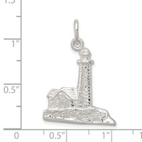 Sterling Silver Lighthouse Charm view 4
