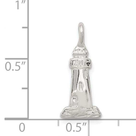 Sterling Silver Lighthouse Charm