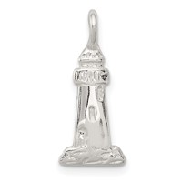 Sterling Silver Lighthouse Charm view 1