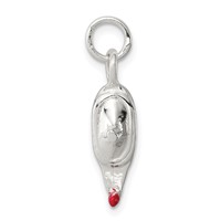 Sterling Silver Lamp of Knowledge Charm view 2